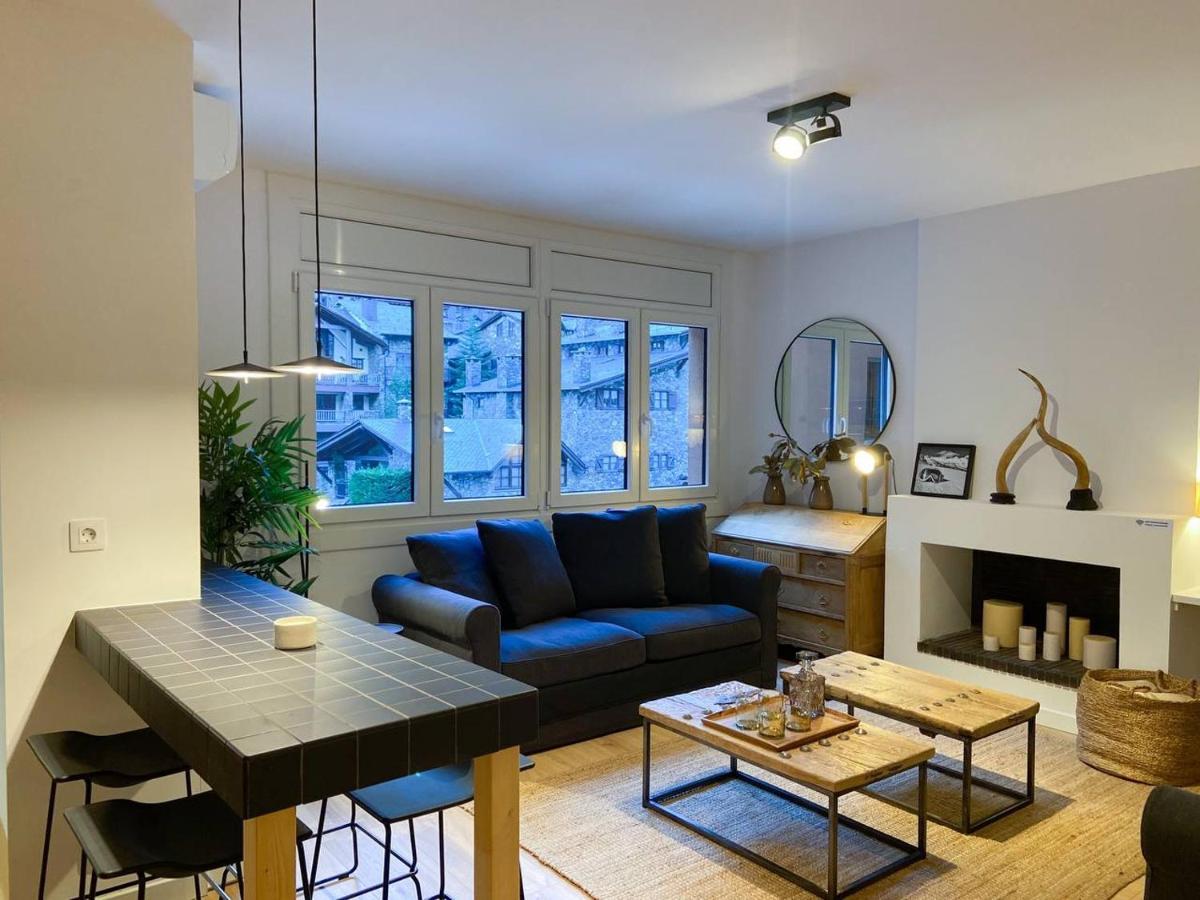 Ferienwohnung Uenik - Rustico & Moderno En Arinsal - Esqui Mas de Ribafeta Exterior foto