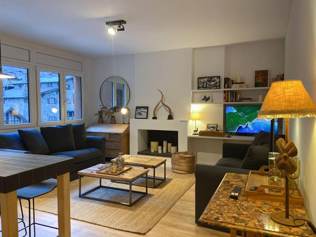 Ferienwohnung Uenik - Rustico & Moderno En Arinsal - Esqui Mas de Ribafeta Exterior foto