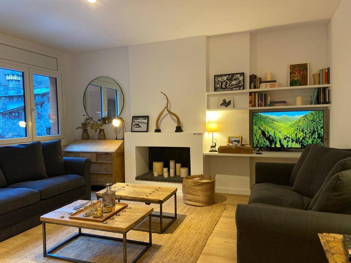 Ferienwohnung Uenik - Rustico & Moderno En Arinsal - Esqui Mas de Ribafeta Exterior foto